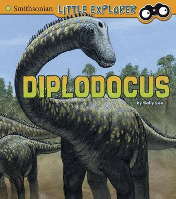 Book cover for Little Paleontologist Diplodocus