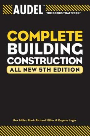 Cover of Audel Complete Building Construction