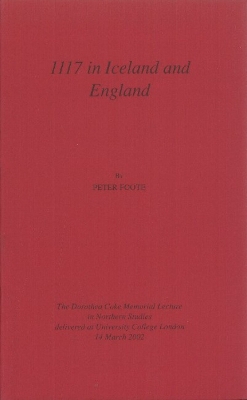 Book cover for 1117 in Iceland and England