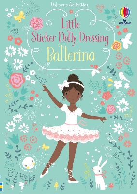 Book cover for Little Sticker Dolly Dressing Ballerina