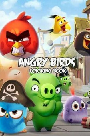 Cover of Angry Birds Coloring Book