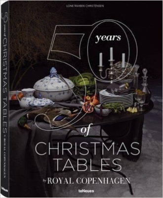 Book cover for 50 Years of Christmas Tables by Royal Copenhagen