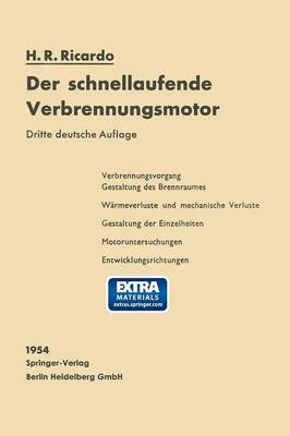 Book cover for Der Schnellaufende Verbrennungsmotor