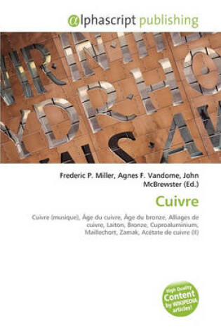 Cover of Cuivre