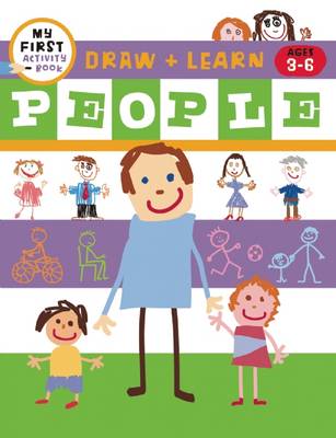 Book cover for Draw + Learn: People