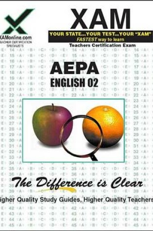 Cover of Aepa 02 English Teacher Certification Exam