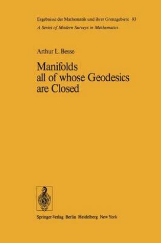 Cover of Manifolds all of whose Geodesics are Closed