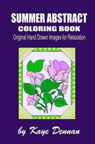 Cover of Summer Abstract Coloring Book