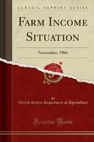 Cover of Farm Income Situation