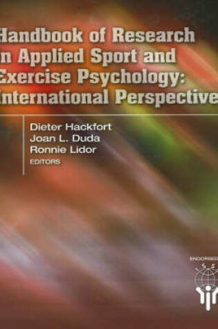 Cover of Handbook of Research in Applied Sport & Exercise Psychology