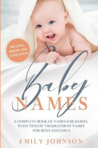 Cover of Baby Names Book