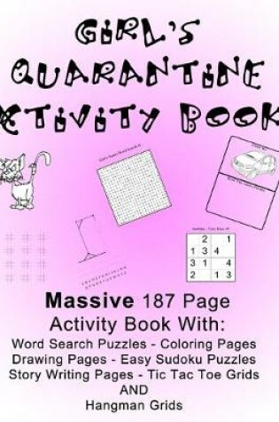 Cover of Girl's Quarantine Activity Book