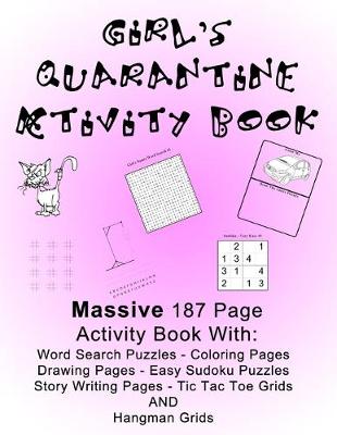 Book cover for Girl's Quarantine Activity Book