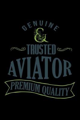 Book cover for Genuine Trusted aviator. Premium quality