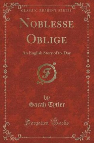 Cover of Noblesse Oblige