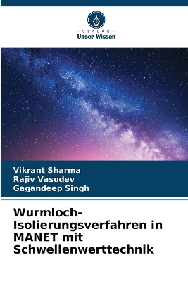 Book cover for Wurmloch-Isolierungsverfahren in MANET mit Schwellenwerttechnik