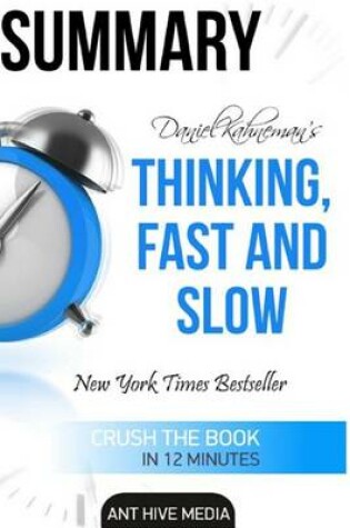 Cover of Daniel Kahneman's Thinking, Fast and Slow Summary