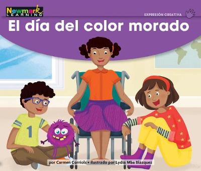 Book cover for El Dfa del Color Morado Leveled Text