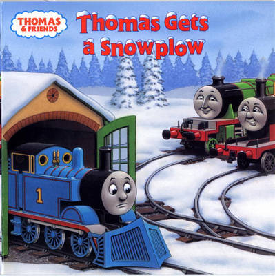 Book cover for Thomas Gets a Snowplow (Thomas & Friends)