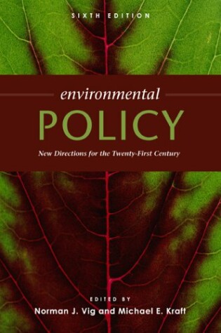 Cover of Environmental Policy