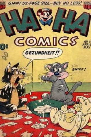 Cover of Ha Ha Comics Number 71 Humor Comic Book