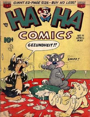 Book cover for Ha Ha Comics Number 71 Humor Comic Book