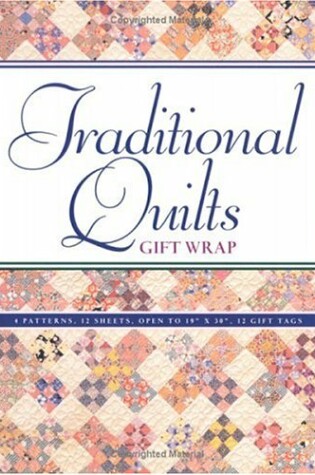 Cover of Traditional Quilts Gift Wrap
