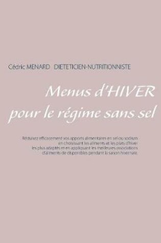 Cover of Menus d'hiver pour le régime sans sel