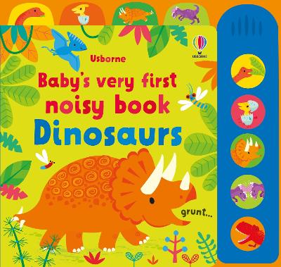 Book cover for Baby's Very First Noisy Book Dinosaurs