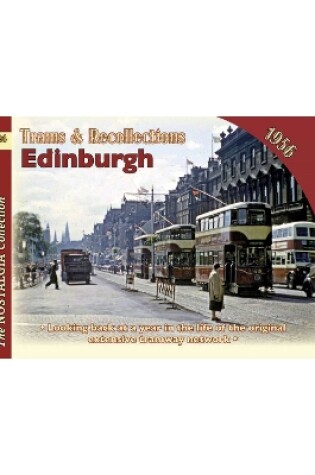 Cover of Trams and Recollections: Edinburgh 1956