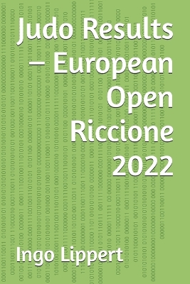 Book cover for Judo Results - European Open Riccione 2022