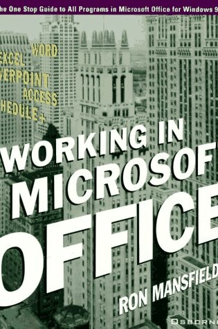 Cover of Working in Microsoft Office