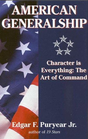 Book cover for American Generalship