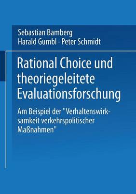 Book cover for Rational Choice und theoriegeleitete Evaluationsforschung