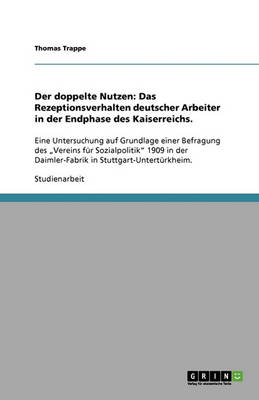 Book cover for Der Doppelte Nutzen