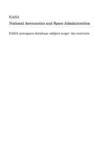 Cover of NASA Aerospace Database Subject Scope