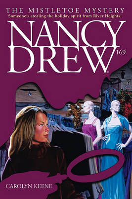 Book cover for Nancy Drew #169: Mistletoe Mystery