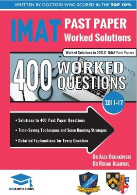 Book cover for IMAT Past Paper Worked Solutions