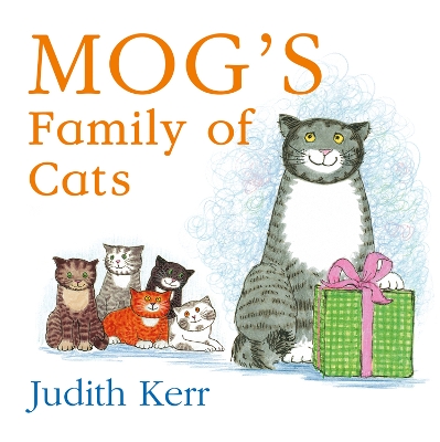 Book cover for Mog’s Family of Cats board book