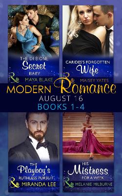 Book cover for Modern Romance August 2016 Books 1-4