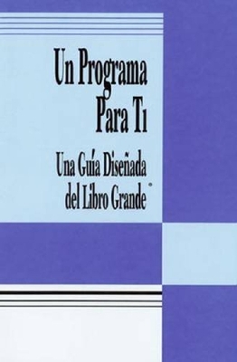 Book cover for Un Programa Para Ti (a Program For You Book)