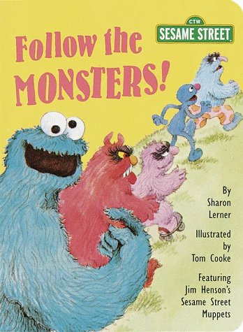 Book cover for Board Book: Follow the Monsters!