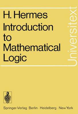 Cover of Introduction to Mathematical Logic