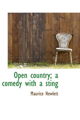 Book cover for Open Country; A Comedy with a Sting