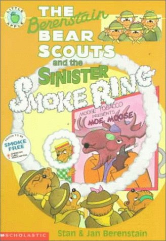 Book cover for Berenstain Bear Scout.Sinister