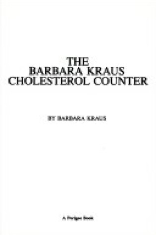 Cover of Barbara Kraus Chol Pa