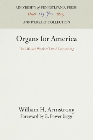 Cover of Organs for America