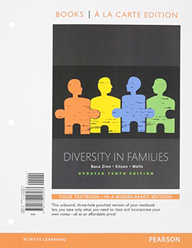 Book cover for Diversity in Families, Updated Edition -- Books a la Carte