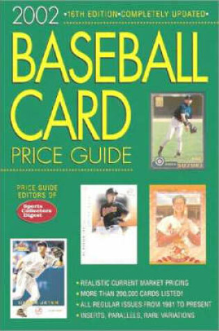 Cover of Baseball Card Price Guide