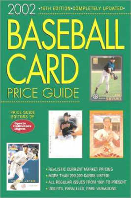 Cover of Baseball Card Price Guide